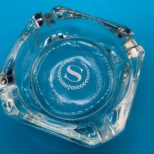 Vintage Sheraton Hotels Glass Ash Tray